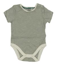 Khaki-bílé pruhované body Mantaray