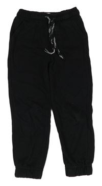 Černé cuff tepláky Sinsay 