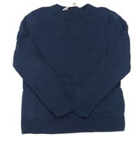 Tmavomodrý sveter H&M