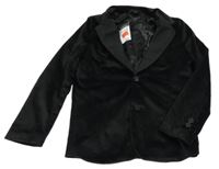 Nové - čierne plyšové sako PRIMARK