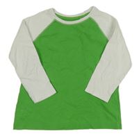 Zeleno-biele tričko Kiki&Koko