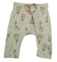 Smotanové turecké tepláky s balony baby berry