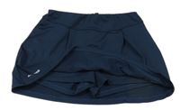 Tmavomodrá funkčná tenisová sukňa so všitými kraťasy ARTENGO