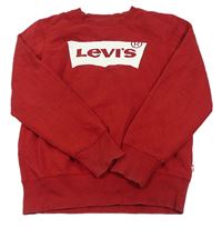 Červená mikina s logem Levi´s