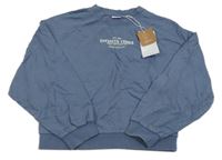 Nové - Modrošedá mikina s nápisom Name it