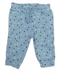 Světlemodré tepláky se srdíčky Primark