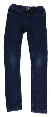 Tmavomodré skinny rifle Name it