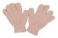 Růžové žinylkové prstové rukavice