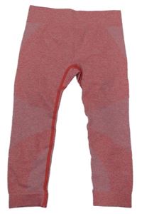 Červené melírované spodné nohavice Lupilu