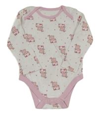 Bílé body s kočkami F&F