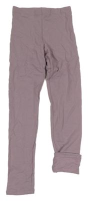 Levandulové teplákové legíny H&M