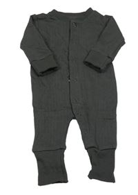 Tmavošedý pruhovaný overal Zeeman