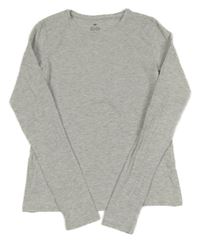 Šedé melírované triko H&M