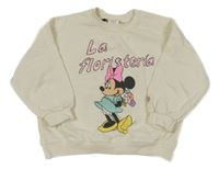 Světlebéžová mikina s Minnie Zara