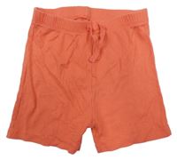 Korálové rebrované kraťasy Primark