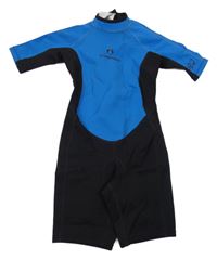 Modro-černý neopren s nápisem Decathlon