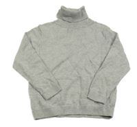 Svetlosivý svetrový rolák Primark