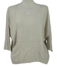 Dámsky béžový ľahký sveter