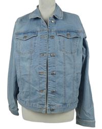 Dámská světlemodrá riflová bunda George 