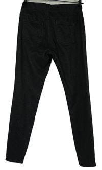 Dámske čierne teplákové tregíny Tchibo