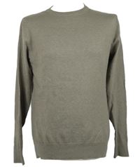 Pánský světlehnědý lehký vlněný svetr Primark 