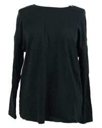 Nové - Dámské černé triko s nápisem George 