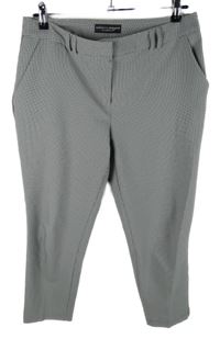 Dámske čierno-biele vzorované nohavice Dorothy Perkins