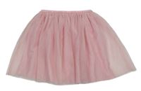 Svetloružová tylová sukňa Primark