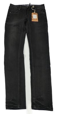 Nové - Černé regular rifle Denim 