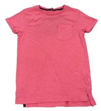 Neonově růžové tričko s kapsičkou George