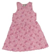 Ružové bavlnené šaty s Paw Patrol Nickelodeon