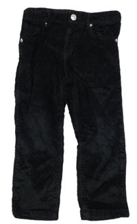 Čierne manšestráky Zara