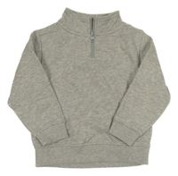 Sivá mikina so stojačikom Primark