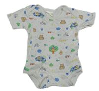 Biele body s obrázkami