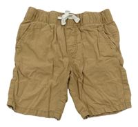 Hnedé plátenné kraťasy H&M