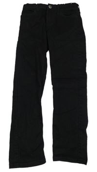 Černé slim fit rifle H&M