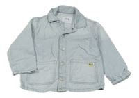 Svetlomodrá rifľová bunda Zara