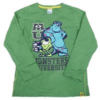 Zelené triko Monsters University C&A