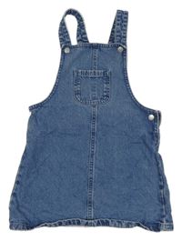 Modré rifľové šaty F&F