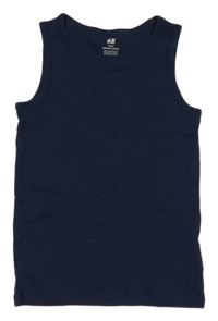 Tmavomodré tielko H&M