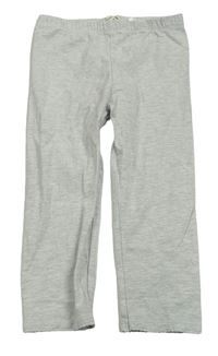 Svetlosivé melírované capri legíny H&M