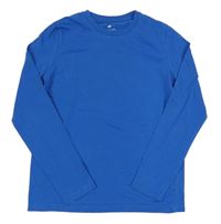 Cobaltovoě modré tričko H&M