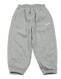 Sivé melírované teplákové tepláky s logom Slazenger