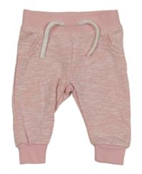 Světlerůžovo-bílé melírované tepláky PRIMARK