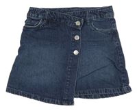 Tmavomodrá rifľová sukňa Tu