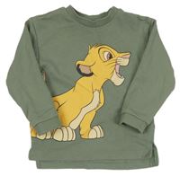 Khaki mikina so Simbou H&M
