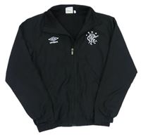 Černá šusťáková sportovní bunda - Rangers FC Umbro