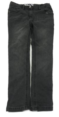 Antracitové skinny fit rifle Jonas Nielsen