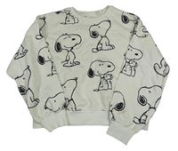 Krémová mikina so Snoopym H&M