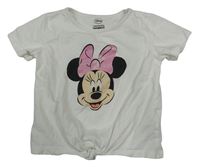 Smetanové tričko s Minnie C&A